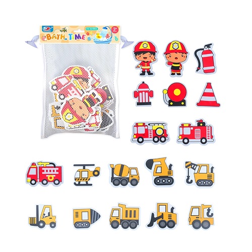 Bath Time Stickers Fire Control