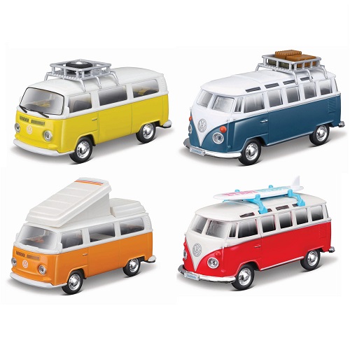 Maisto VW Weekenders Mini Camper Asst