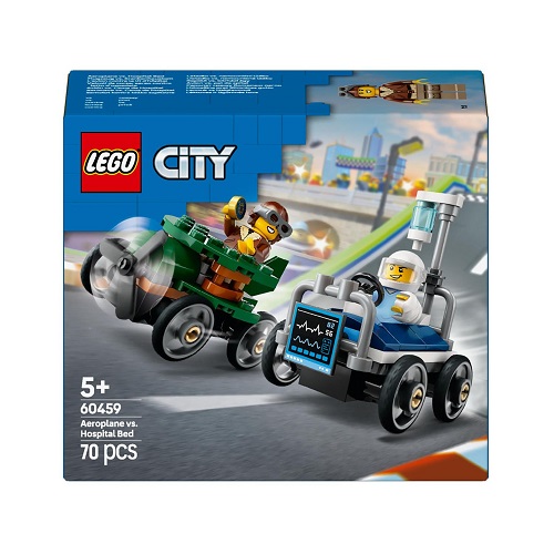LEGO® City Aeroplane vs. Hospital Bed 60459