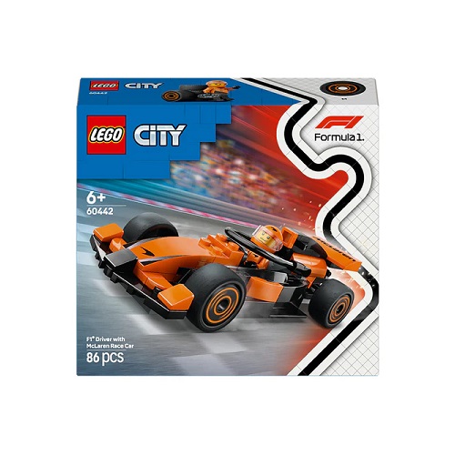 LEGO® City F1® Driver with McLaren Race Car 60442