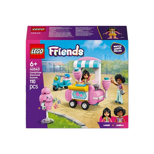 LEGO® Friends Candyfloss Stand and Scooter 42643