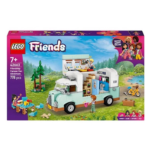 LEGO® Friends Friendship Camper Van Adventure 42663