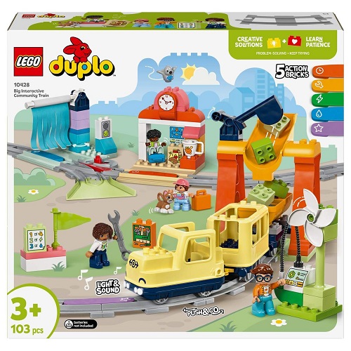 LEGO® DUPLO® Town Big Interactive Community Train Set 10428