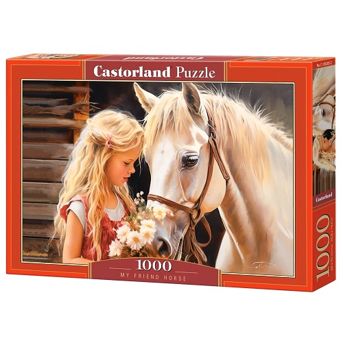 1000 Pce Castorland My Friend Horse