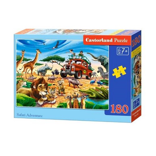 180 Pce Castorland Safari Adventure