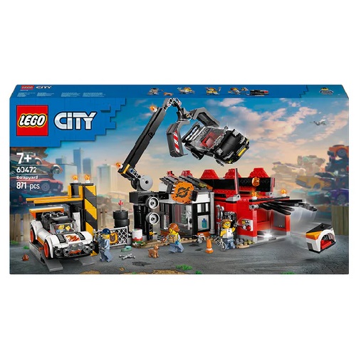 LEGO® City Scrapyard with Cars 60472