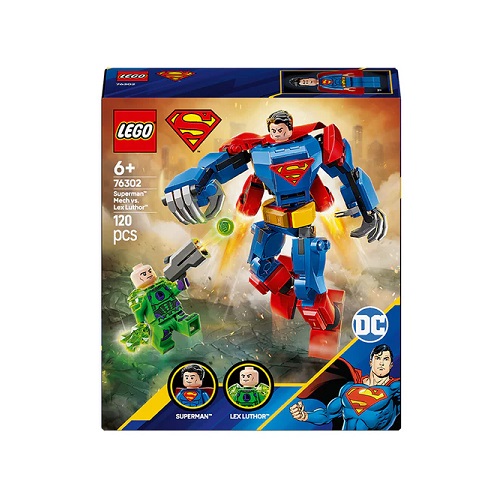 LEGO® DC Superman™ Mech vs. Lex Luthor™ Super Hero™ 76302
