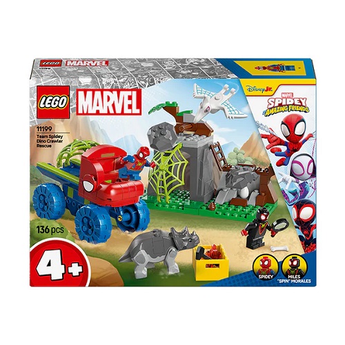 LEGO® Marvel Team Spidey Dino Crawler Rescue 11199