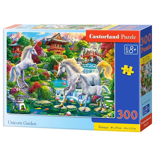 300 Pce Castorland Unicorn Garden