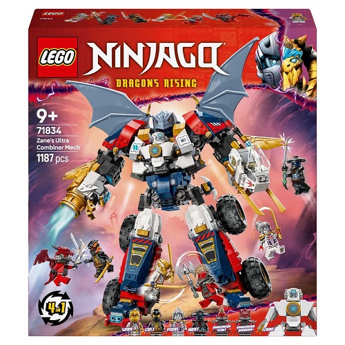 LEGO® NINJAGO® Zane’s Ultra Combiner Mech 71834
