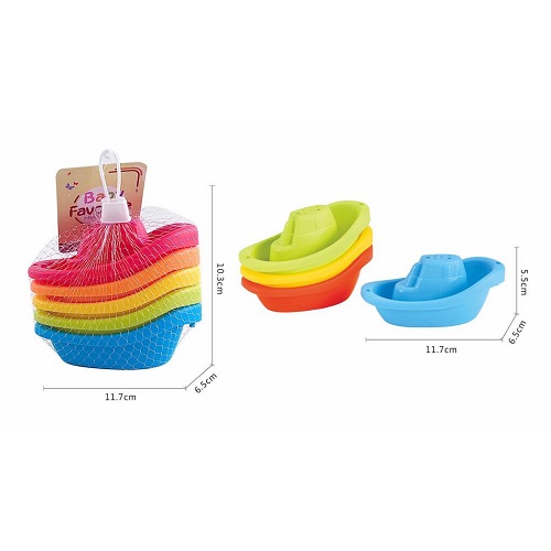 Bath Boats 5 Pack
