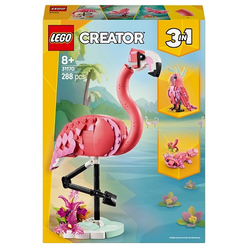 LEGO® Creator 3in1 Wild Animals Pink Flamingo 31170