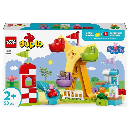 LEGO® DUPLO® Peppa Pig Funfair 10453