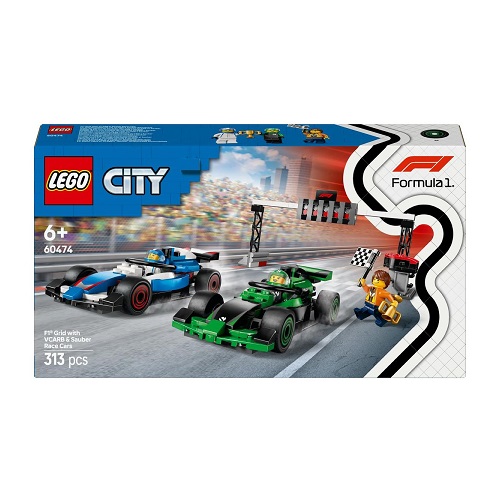 LEGO® City F1® Grid with VCARB & Sauber 60474