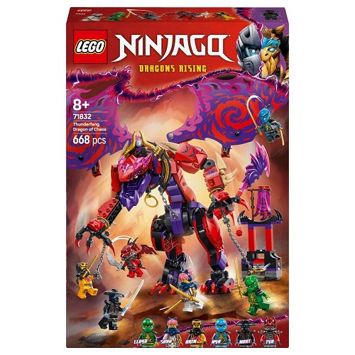 LEGO® NINJAGO® Thunderfang Dragon of Chaos 71832