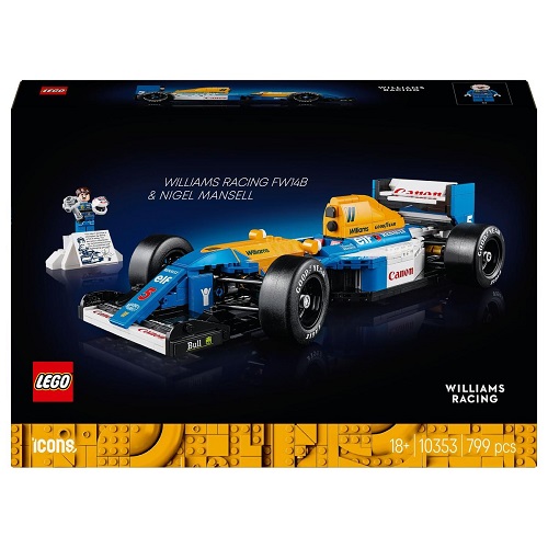 LEGO® Icons Williams Racing FW14B & Nigel Mansell 10353