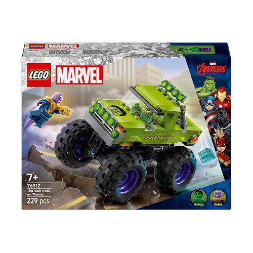 LEGO® Marvel The Hulk Truck vs. Thanos 76312