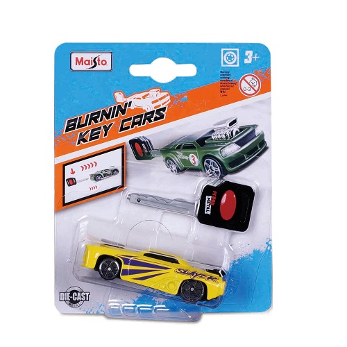 Maisto Burnin Key Cars Assorted