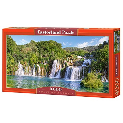 4000 Pce Castorland Krka Waterfalls Croatia