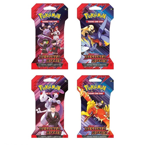 Pokémon Scarlet & Violet 10 Destined Rivals Sleeved Booster
