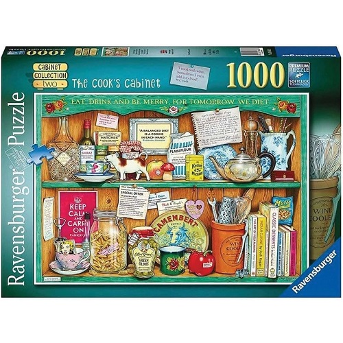 1000 Pce Ravensburger Cooks Cabinet