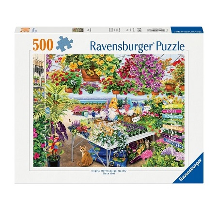 500 Pce Ravensburger Glorious Garden Center