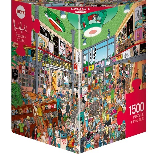 1500 Pce Heye Record Store