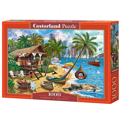 1000 Pce Castorland Summer in the City