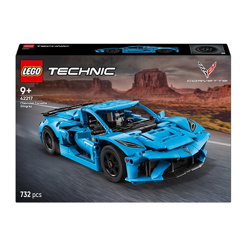 LEGO® Technic™ Chevrolet Corvette Stingray Blue 42217