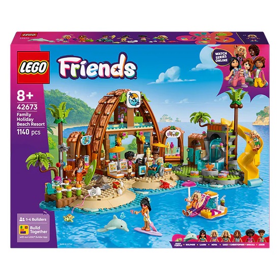LEGO® Friends Family Vacation Beach Resort 42673