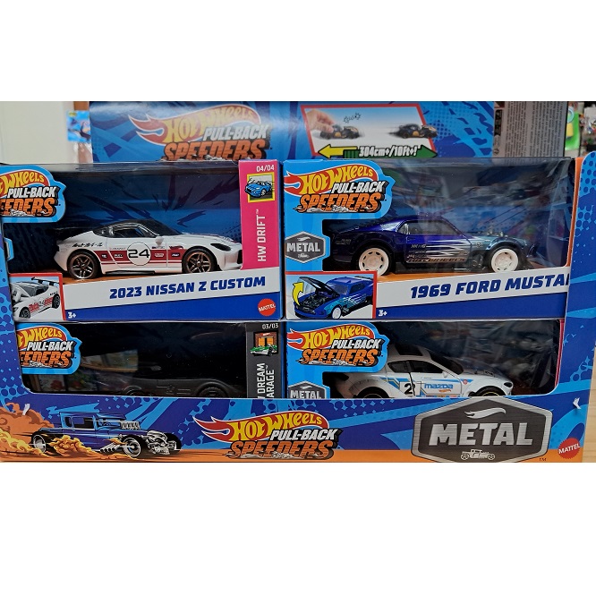 Hot Wheels Pull Back Speeders