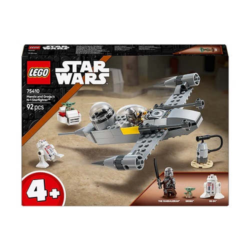 LEGO® Star Wars™ Mando and Grogu’s N-1 Starfighter 75410