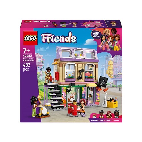 LEGO® Friends Music Store & Apartment 42653