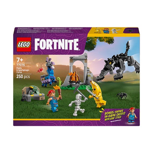 LEGO® Fortnite® Peely & Sparkplug’s Camp 77075