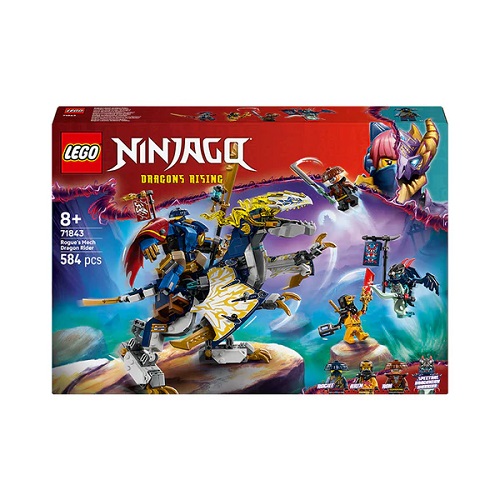 LEGO® NINJAGO® Rogue’s Mech Dragon Rider 71843