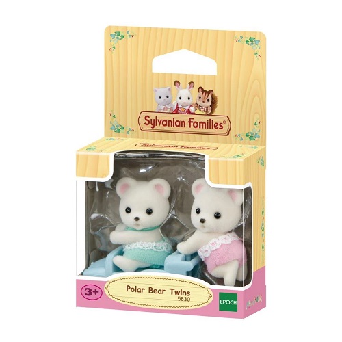 Sylvanian Baby Polar Bear Twins