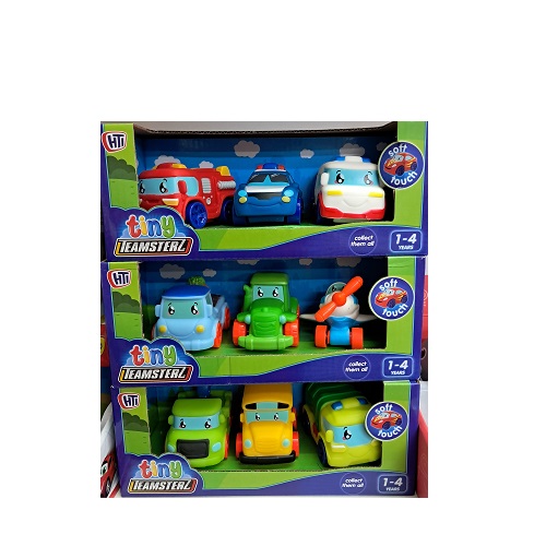 Teamsterz Tiny Cars 3-Pack Assorted
