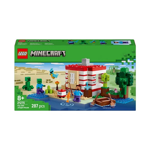 LEGO® Minecraft® The TNT Jungle House 21275