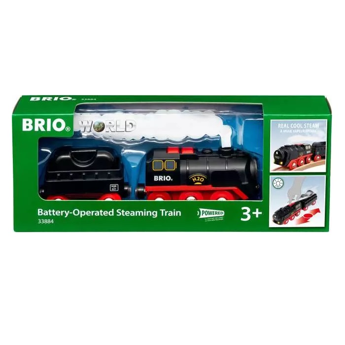 Brio Battery-Operated Steaming Train