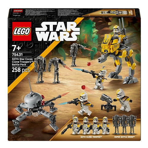 LEGO® Star Wars™ 327th Star Corps Clone Troopers™ Battle Pack 75431