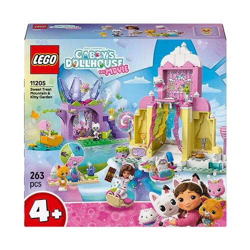 LEGO® Gabby’s Dollhouse Sweet Treat Mountain & Kitty Garden 11205