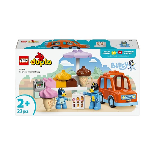 LEGO® DUPLO® Bluey Ice Cream Trip 10458