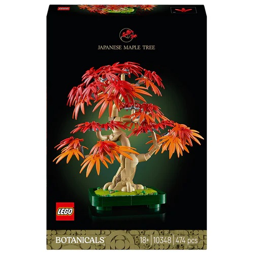 LEGO® ICONS Botanicals Japanese Red Maple Bonsai Tree 10348
