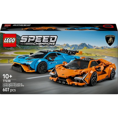 LEGO® Speed Champions Lamborghini Revuelto & Huracán STO 77238