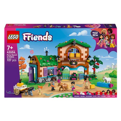 LEGO® Friends Pony Ranch & Stable 42654