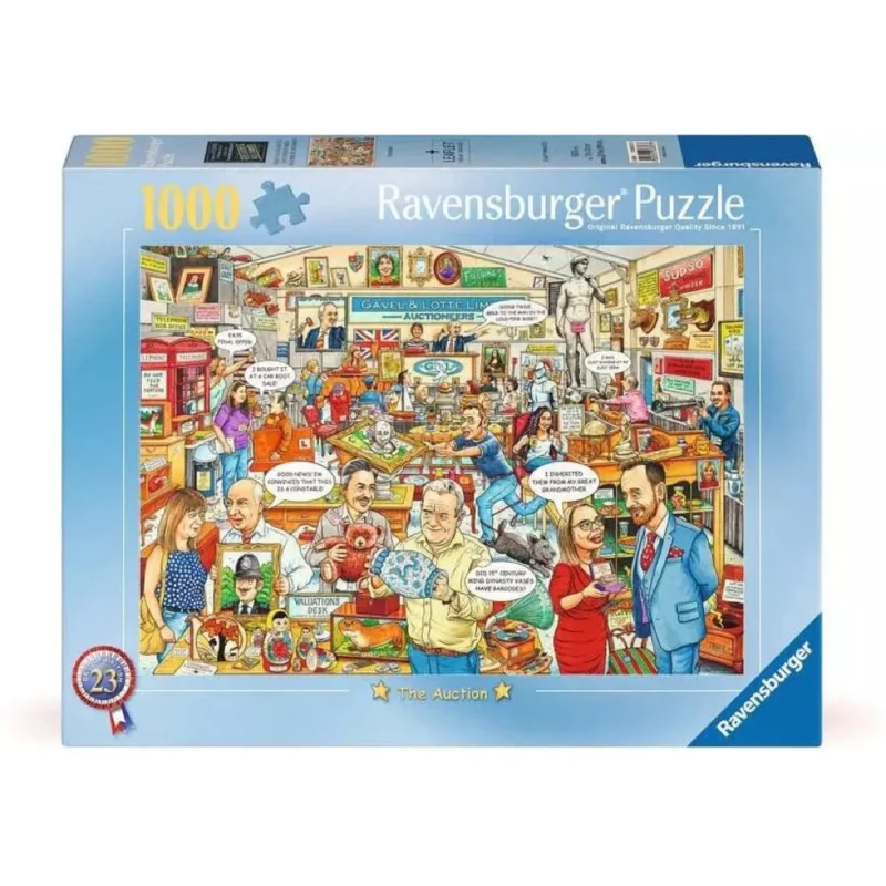1000 Pce Ravensburger The Auction