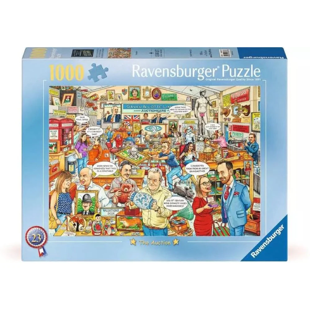 1000 Pce Ravensburger The Auction