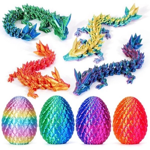 3D Printed Dragon Egg
