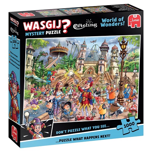 1000 Pce Jumbo Wasgij Mystery Efteling World of Wonders!