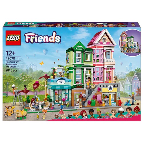LEGO® Friends Heartlake City Apartments and Shops 42670